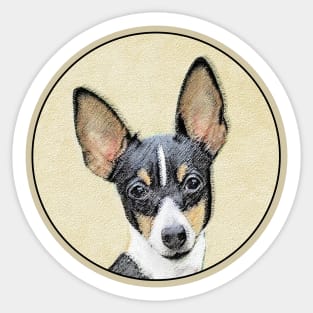 Toy Fox Terrier Sticker